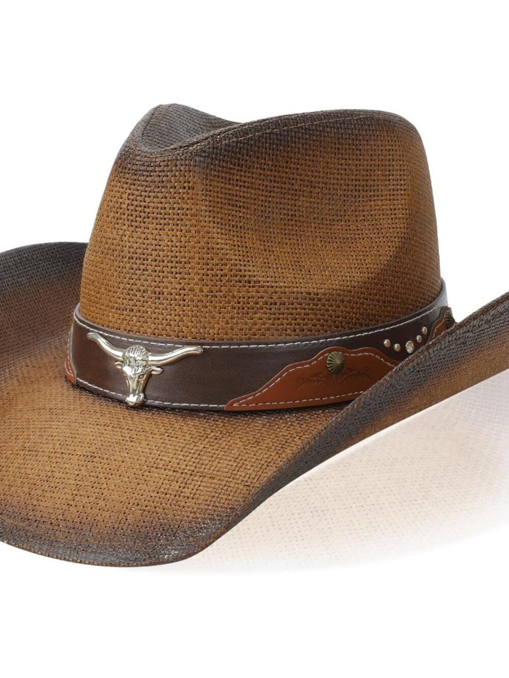 Cowboy Hat,Cowgirl Hat,Western Cowboy Hats for Women/Mens/Straw Wide with Shapea
